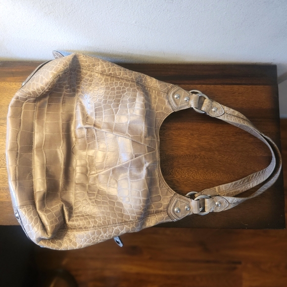 Coach | Maggie Crocodile Embossed Madison Handbag - Picture 3 of 9